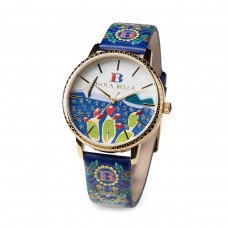 Orologio Isola Bella Pala Fico d'India Blu